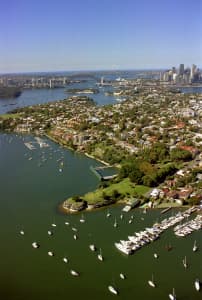 Aerial Image of PORTRAIT FROM THE DAWN FRASER POOL TO SYDNEY CITY