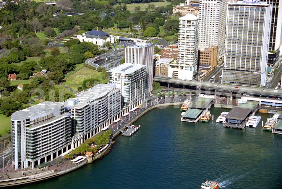 Aerial Image of The Bennelong Building at Circular Quay