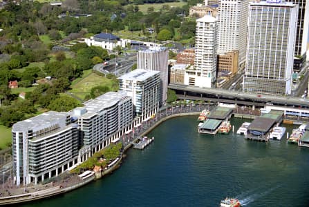 Aerial Image of THE BENNELONG BUILDING AT CIRCULAR QUAY