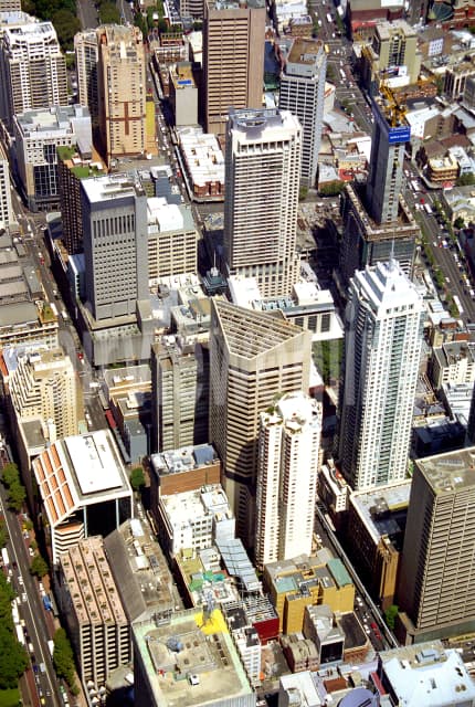 Aerial Image of City Portrait