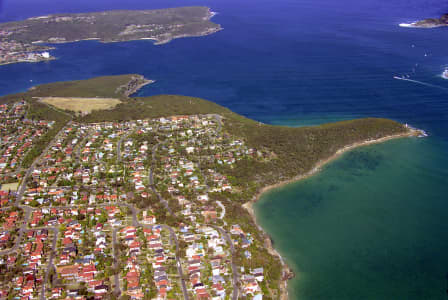 Aerial Image of CASTLE ROCK BEACH