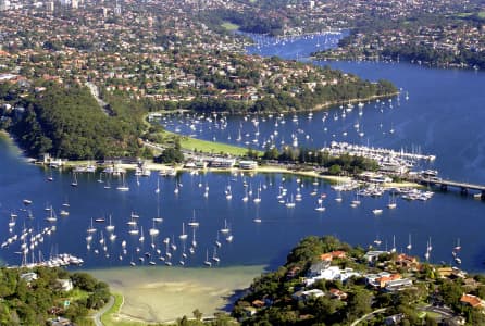 Aerial Image of SANDY BAY TO MOSMAN