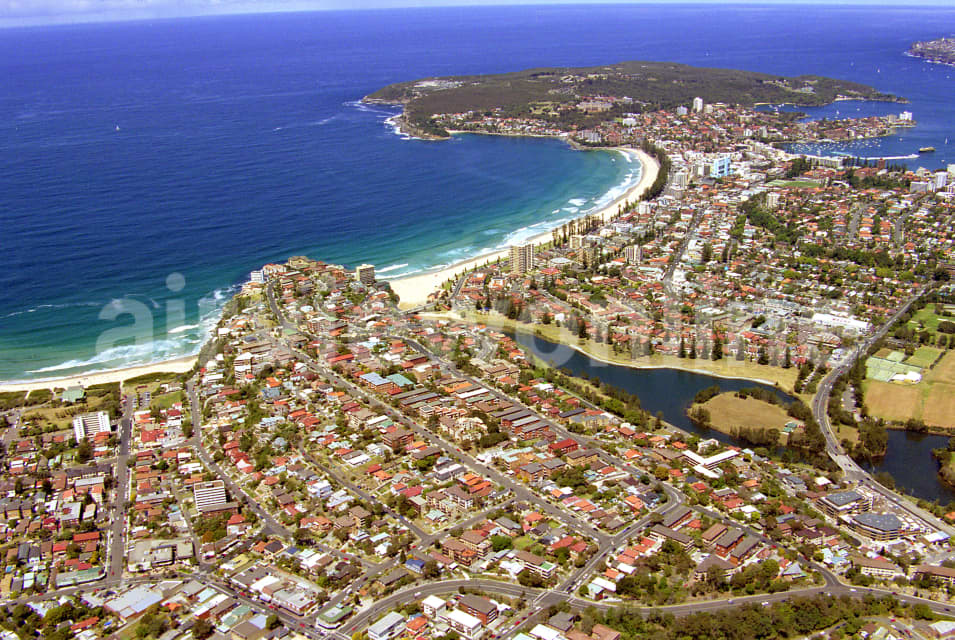 Aerial Image of South easterly view of Queenscliff headland