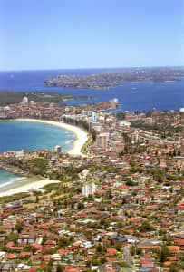 Aerial Image of FRESHWATER LOOKING SOUTH OVER THE BEACHES