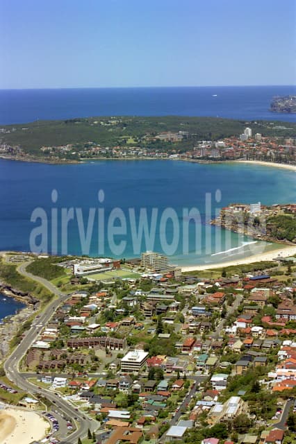 Aerial Image of Freshwater to North Head