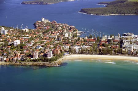 Aerial Image of MANLY BEACH