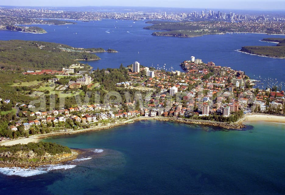 Aerial Image of Fairy Bower and Manly