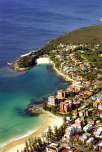 Aerial Image of MANLY BEACH
