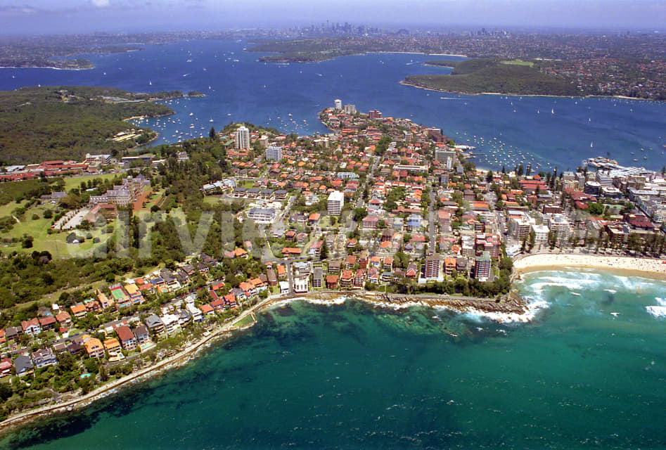 Aerial Image of South west over Manly