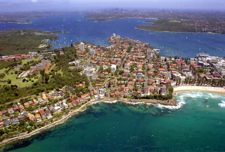 Aerial Image of SOUTH WEST OVER MANLY