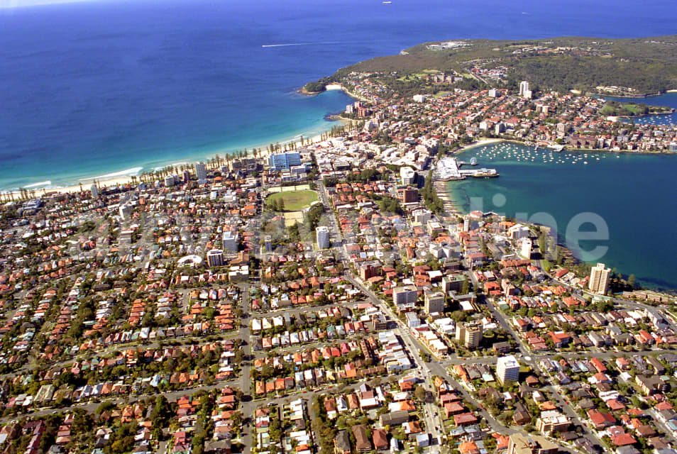 Aerial Image of South east to Manly