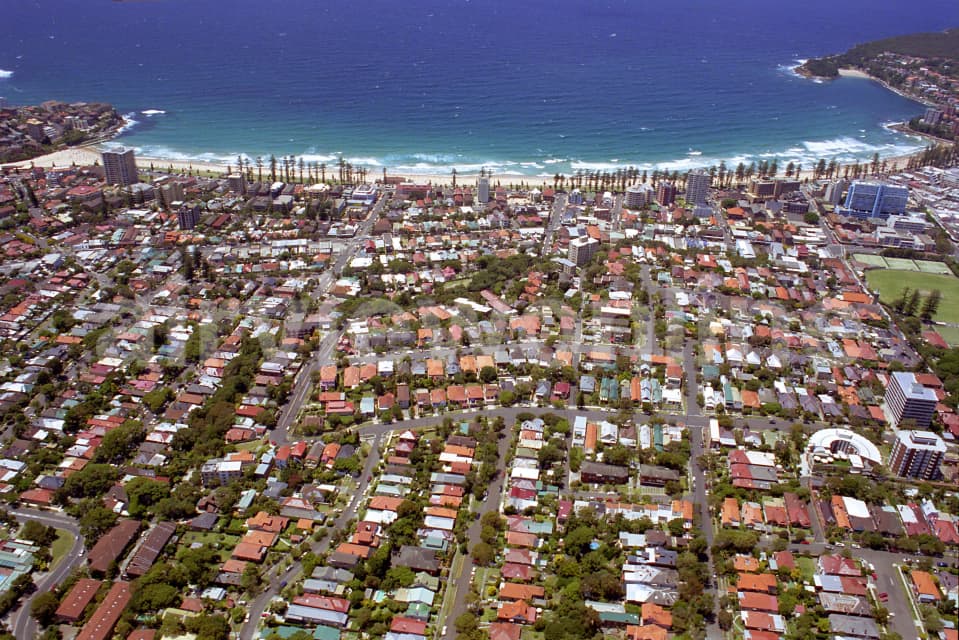 Aerial Image of East from Fairlight Hill