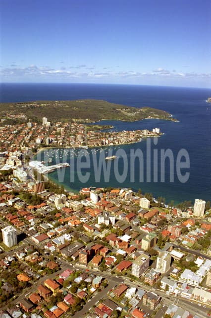 Aerial Image of From Fairlight to Manly Cove