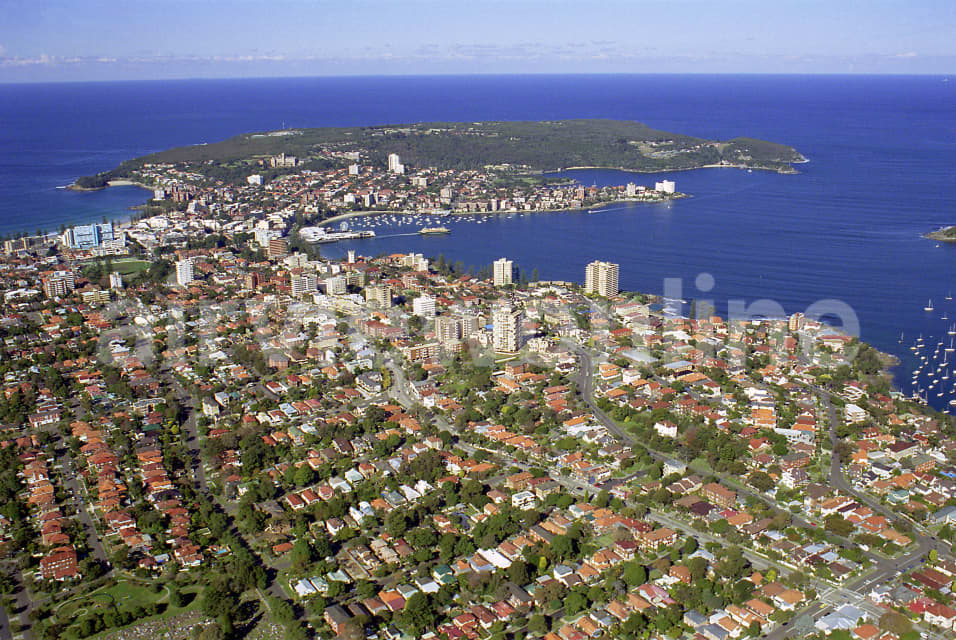 Aerial Image of South from Fairlight to Manly