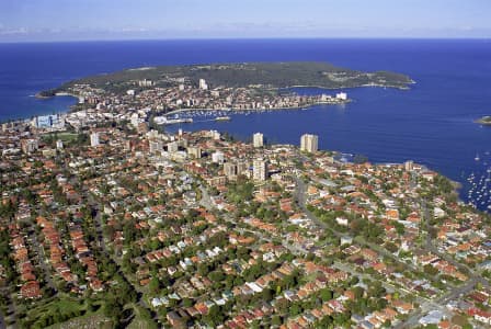 Aerial Image of SOUTH FROM FAIRLIGHT TO MANLY