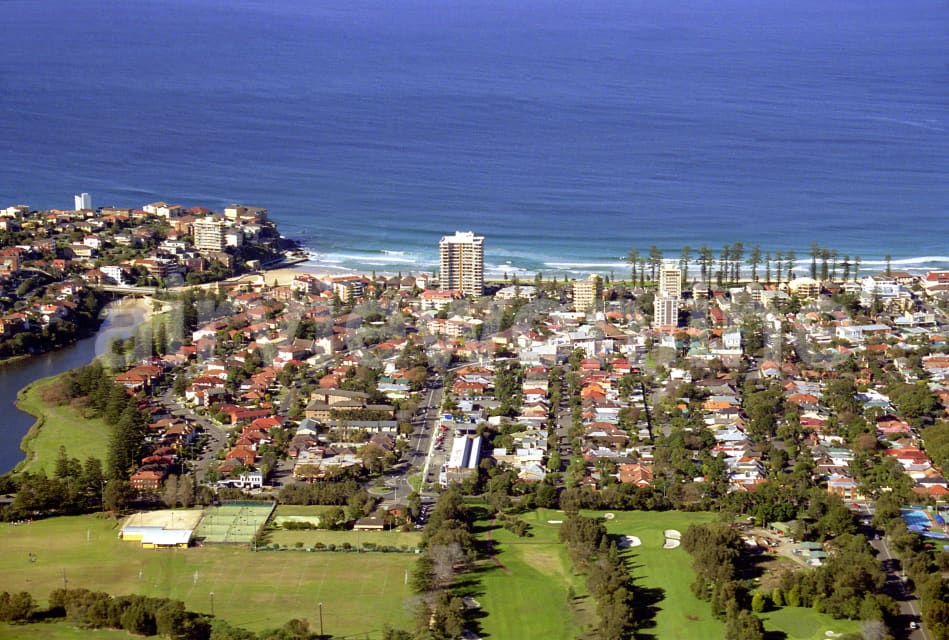 Aerial Image of East from Fairlight to Queenscliff