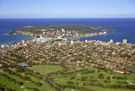 Aerial Image of SOUTH EASTERLY VIEW OF MANLY