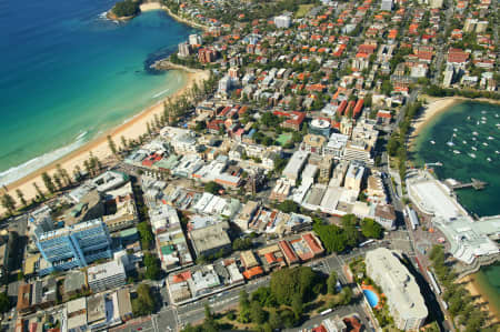 Aerial Image of MANLY CENTRE