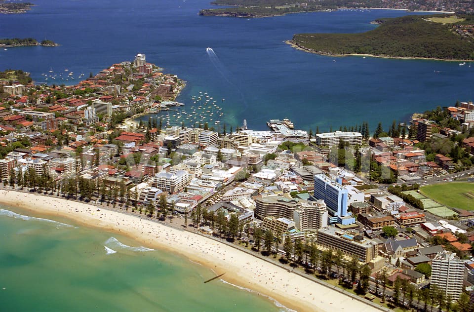 Aerial Image of Manly from the ocean