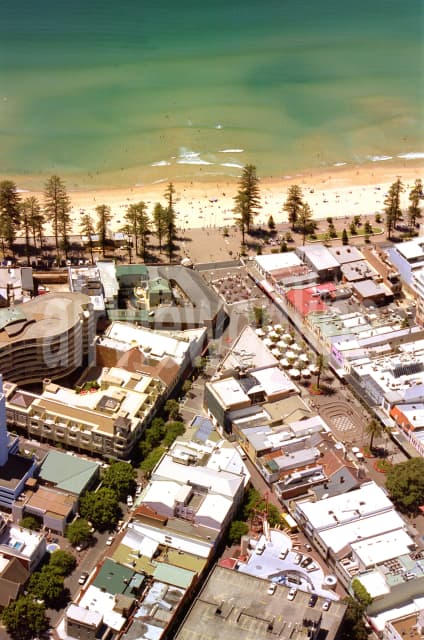 Aerial Image of Manly library to The Corso