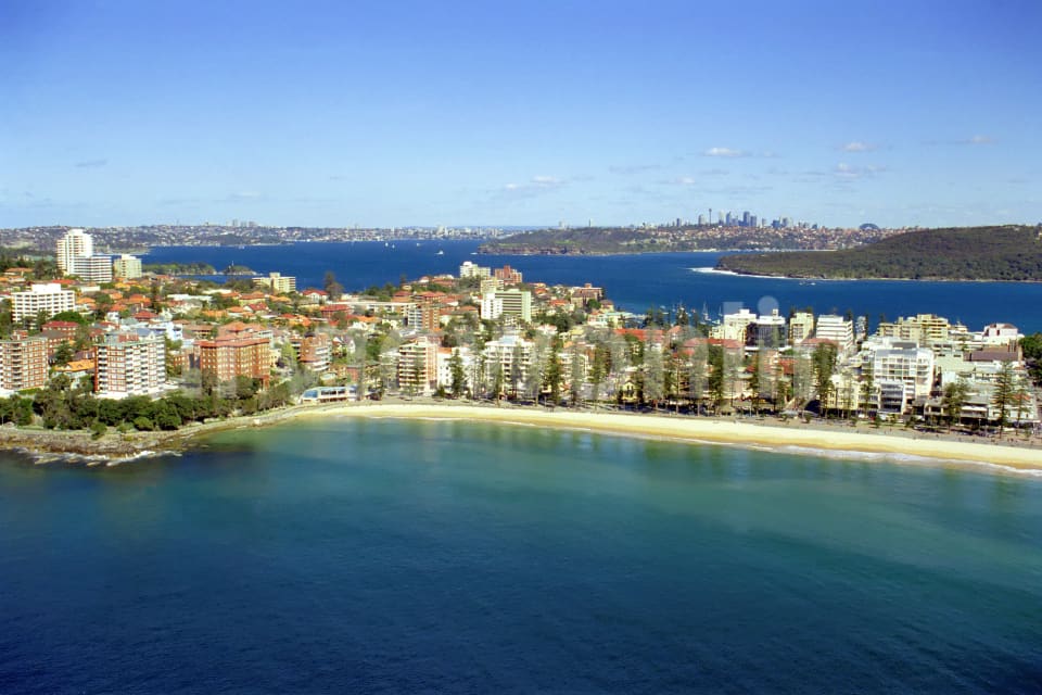 Aerial Image of Manly Beach and South Steyne