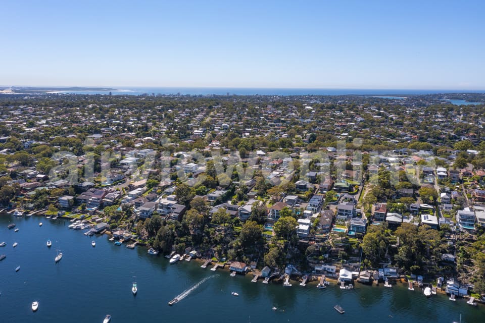 Aerial Image of Willarong Point Caringbah South