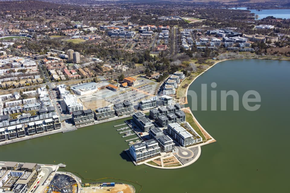 Aerial Image of Kingston Canberra ACT