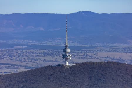 Aerial Image of TELSTRA TOWER BLACK MOUNTAIN CANBERRA