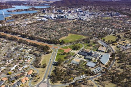 Aerial Image of AUSTRALIAN WAR MEMORIAL CANBERRA