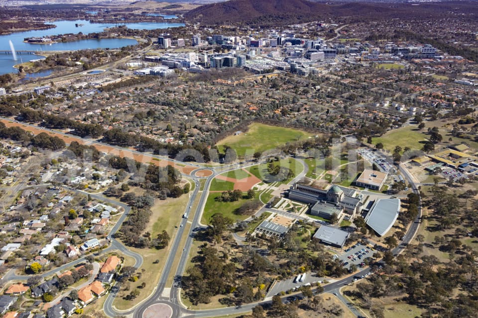 Aerial Image of Australian War Memorial Canberra