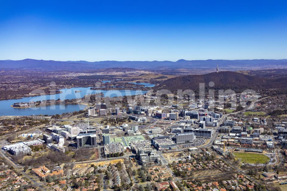 Aerial Image of Canberra ACT
