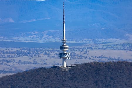 Aerial Image of TELSTRA TOWER BLACK MOUNTAIN CANBERRA