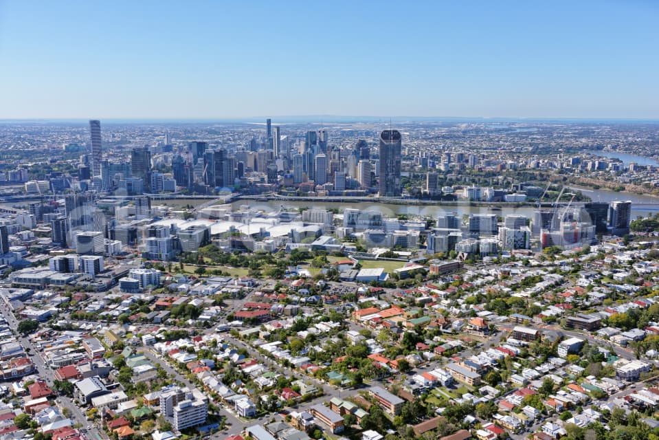 Aerial Image of South Brisbane Looking North-East