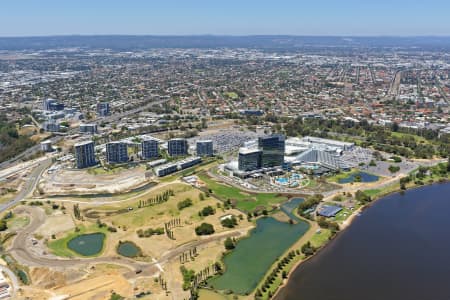 Aerial Image of BURSWOOD LOOKING SOUTH-EAST
