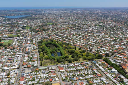 Aerial Image of HYDE PARK LOOKING NORTH-WEST