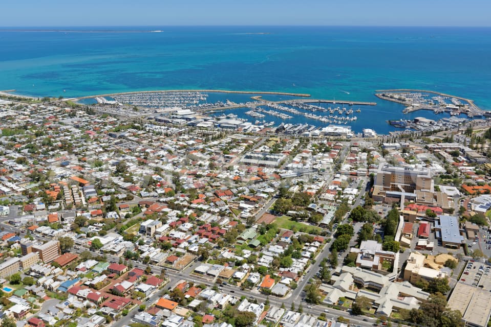 Aerial Image of Fremantle Looking South-West