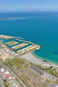 Aerial Image of SOUTH FREMANTLE POWER STATION AND PORT COOGEE, LOOKING SOUTH-WEST