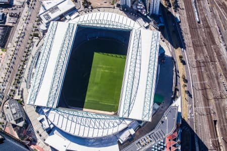 Aerial Image of ETIHAD STADIUM