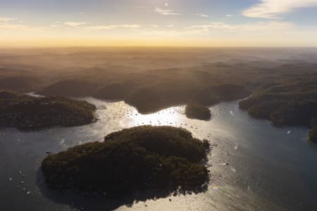 Aerial Image of SCOTLAND ISLAND