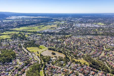 Aerial Image of GLENMORE PARK