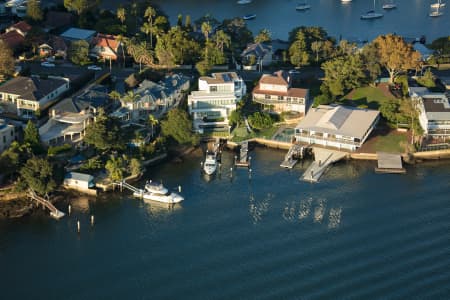 Aerial Image of GLADESVILLE AT DUSK