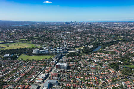 Aerial Image of CANTERBURY