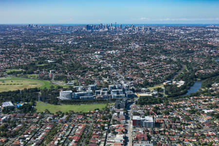 Aerial Image of CANTERBURY