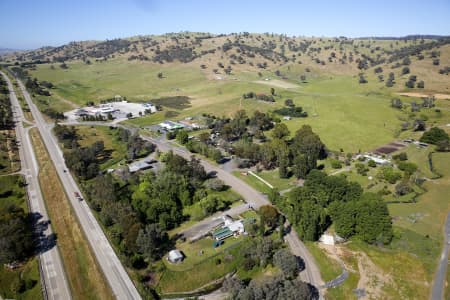 Aerial Image of DOG ON THE TUCKER BOX, GUNDAGAI