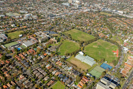 Aerial Image of XAVIER COLLEGE, KEW