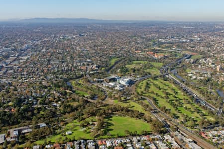 Aerial Image of UNIVERSITY OF MELBOURNE, BURNLEY CAMPUS