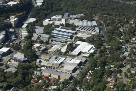 Aerial Image of HORNSBY AND ASQUITH INDUSTRIAL