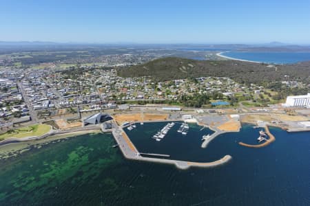 Aerial Image of ALBANY WATERFRONT MARINA LOOKING NORTH-EAST