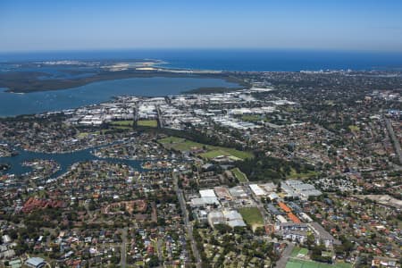 Aerial Image of CARINGBAH HOMES