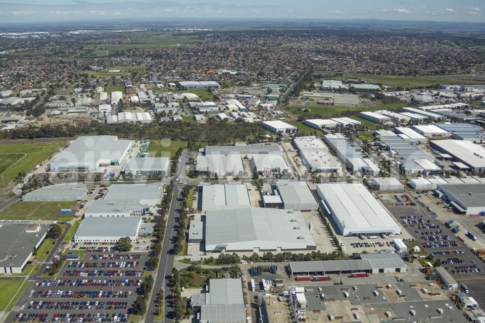 Aerial Image of Coolaroo Industrial